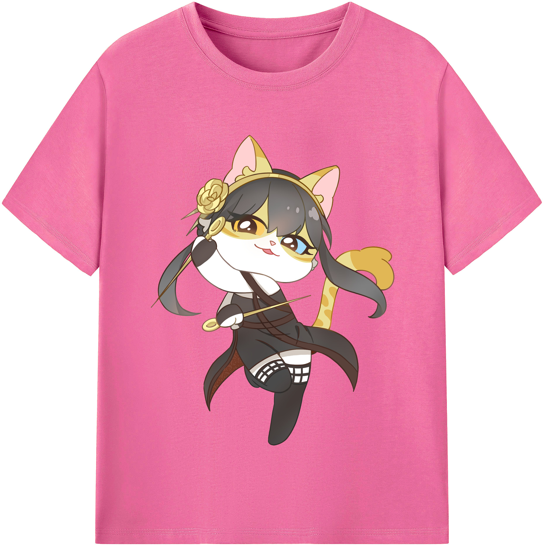 （画像用） SPY×FAMILY间谍家家酒 レディースカジュアルプリントTシャツ（綿100％）